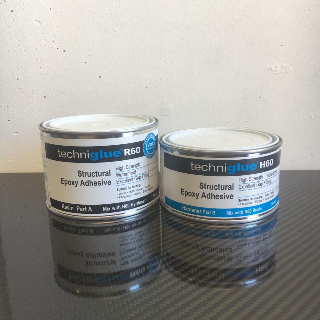 Structural Epoxy Adhesive Carbon Parts